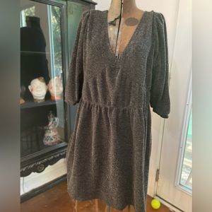 Anthropologie, 3/4 length sleeve, light sweater dress